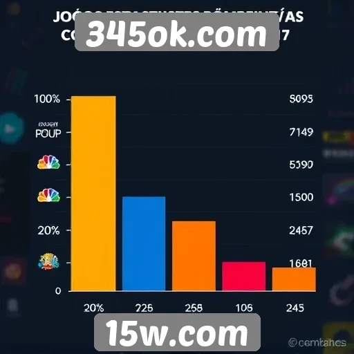 Estatísticas de jogos populares em 345ok